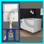 European CE Standard WC Toilet Tank Flush Mechanism 2390