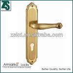 European style Brass Door handle lock ZS1093