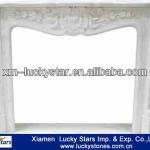 European Style Hot Sale Natural Indoor Marble Fireplace LS Fireplace