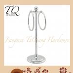 Factory Outlets Standing 304 Stainless Steel Towel Ring Towel Rack T-524A