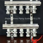 factory price and fast delivery Manifolds for underfloor heating China manufacture underfloor heating manifolds