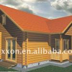 Family living wooden villa WIX-402014