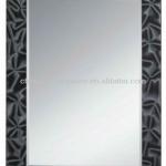 Fancy painted bathroom mirrors with a shelf F683