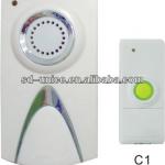 Fashion wonderful simple install and convenient wireless digital door bell with long distance and led light A1