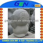 fat baby kid sculptures carving stone in granite SDGL0044