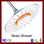 FCC certification Bluetooth Wireless Music Shower Head Wireless Music Shower