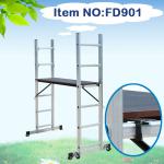 FD901 Aluminium Ladder Set Telescopic ladder/3 position telescopic ladder/telescopic ladder with joint FD901