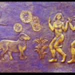 Fiberglass relief - ancient time wall sculpture S2144