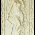 Fiberglass relief - Western style Fairy relief wall sculpture S2112