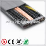 Flexible PVC Flat Travel Elevator Cable TVVB/H05VVH6-F