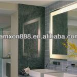 Fogless bathroom mirror with light for villa LK09273