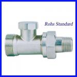 Forged brass straight radiator valve J3006