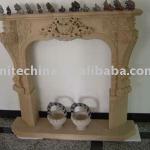 french style marble fireplace mantel GTS-01