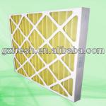 G4 pre air filter pleated filter with cardboard frame FRS-XXD