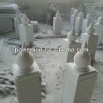 g603 granite pillar,grey granite pillar,grey pillar