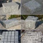 G603 Granite stone paver,cubestone G603