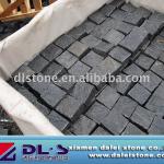 g654 granite black paving stone cube cubes