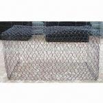 Gabion Box and Mattress with Steel Rods Insert and Single Mesh Panel pw-slw