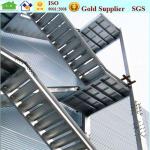 galvanized outdoor steel structure staircase KD-YG-1116