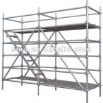 Galvanized Quick assembling Wedge Lock Scaffolding System Galvanised quick Scaffold System