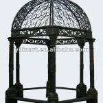 Garden outdoor wrought cast iron gazebo YL-E056 YL-E056