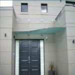 Glass Canopies - Framed Glass Canopie Glass Awning Support System/glass canopy system 002