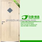 GLASS INSERTED CPL WOODEN DOOR (MODEL NO.:KSP-02) KSP-02