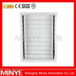 GLASS LOUVER WINDOW /PVC WINDOW WITH ROLLER SHUTTERS MY9-02