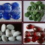 Glass pebbles 1MM AND UP