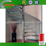 Glass Spiral Attic Staircase 9002-4