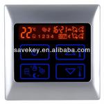 glass touch panel digital thermostat/under floor heating TS-HV20