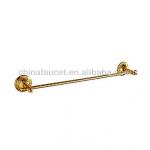 Gold Finish Single Bathroom Shower Towel Bar/Holder BA3401 BA3401