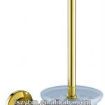 gold finish toilet brush holder 2257A