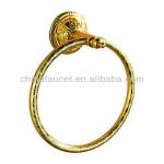 Gold Finish Wall-mounted Toilet Towel Ring BA3412 BA3412