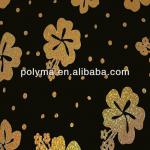 Gold Laser Plum Blossom (Black Backing) alike PET color film PLM6102-GAL