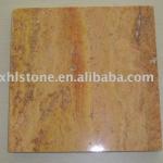 Golden yellow travertine Tile XHL-travertine