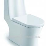 Good design one piece siphonic S-trap water closet S7550 S7550