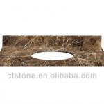 Good Quality 31&quot; Dark Emperador Marble Vanity Top Dark Emperador Marble