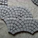 Granite Cobble Stone G654 Flamed Finish,Mesh Back Cobble Stones PVS