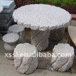 Granite Outdoor Table and Bench TB-0007