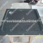 Granite square shower tray from Eastwood Stone granite shower base