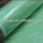 Green punched IXPE foam high quality crosslinked polyethylene foam laminated undelay quiet walkin padding OYX3-4W