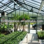 greenhouse glass for gardon with CCC &amp; ISO9001 certificate YF-G-001