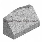 Grey granite Slant cheap headstones from xiamen china gravestone 10000-002-05