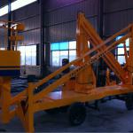 GTZ-9B diesel engine movable crank arm type hydraulic lifting platform GTZ-9B