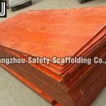 Guangzhou Manufacture (1220*2440mm) Scaffolding Shuttering Waterproof Plywood For Roof Filmed waterproof plywood