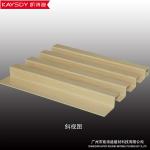 Guangzhou Wood grain Great wall panel, wave wall/ceiling design ACW04,ACW05