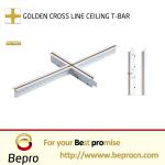 H38 FUT with Golden Line Ceiling Tee Grid GC-001