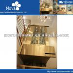 Hairline stainless steel elevator for small home, luxury Elevators