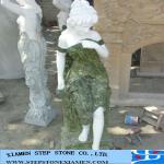 Hand Carved Marble Statue of Beautiful Girl